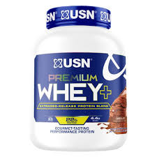 پروتئین وی پریمیوم پلاس USN طعم وانیلی وزن ۲۲۶۷ گرم