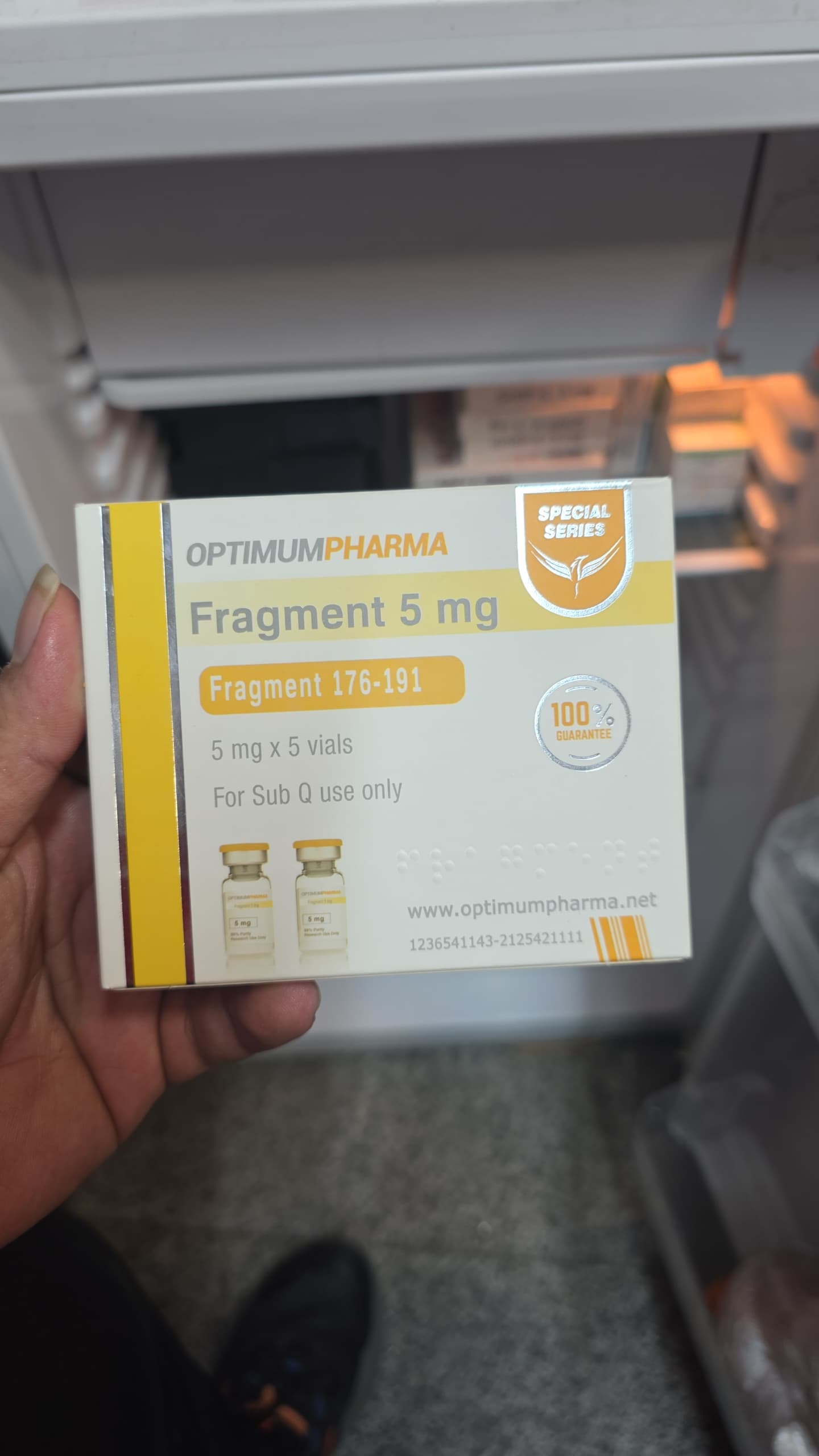 پپتاید HGH اپتیموم فارما